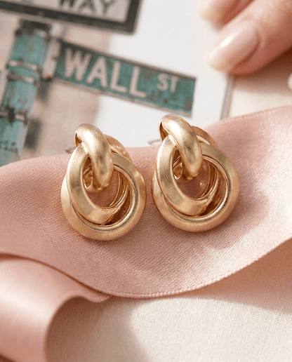 5th Avenue Earrings - Frosted Feminine