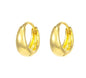 Golden Girl Gilded Hoops