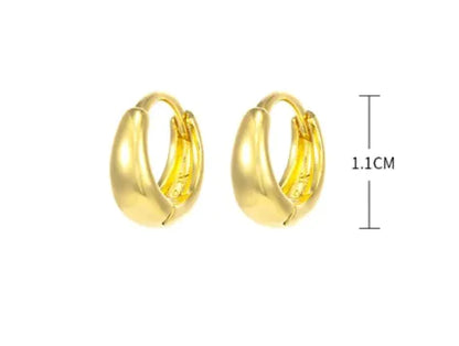 Golden Girl Gilded Hoops