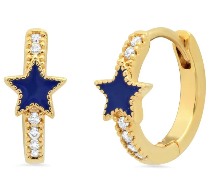 All - Star Earrings - Frosted Feminine