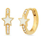 All - Star Earrings - Frosted Feminine