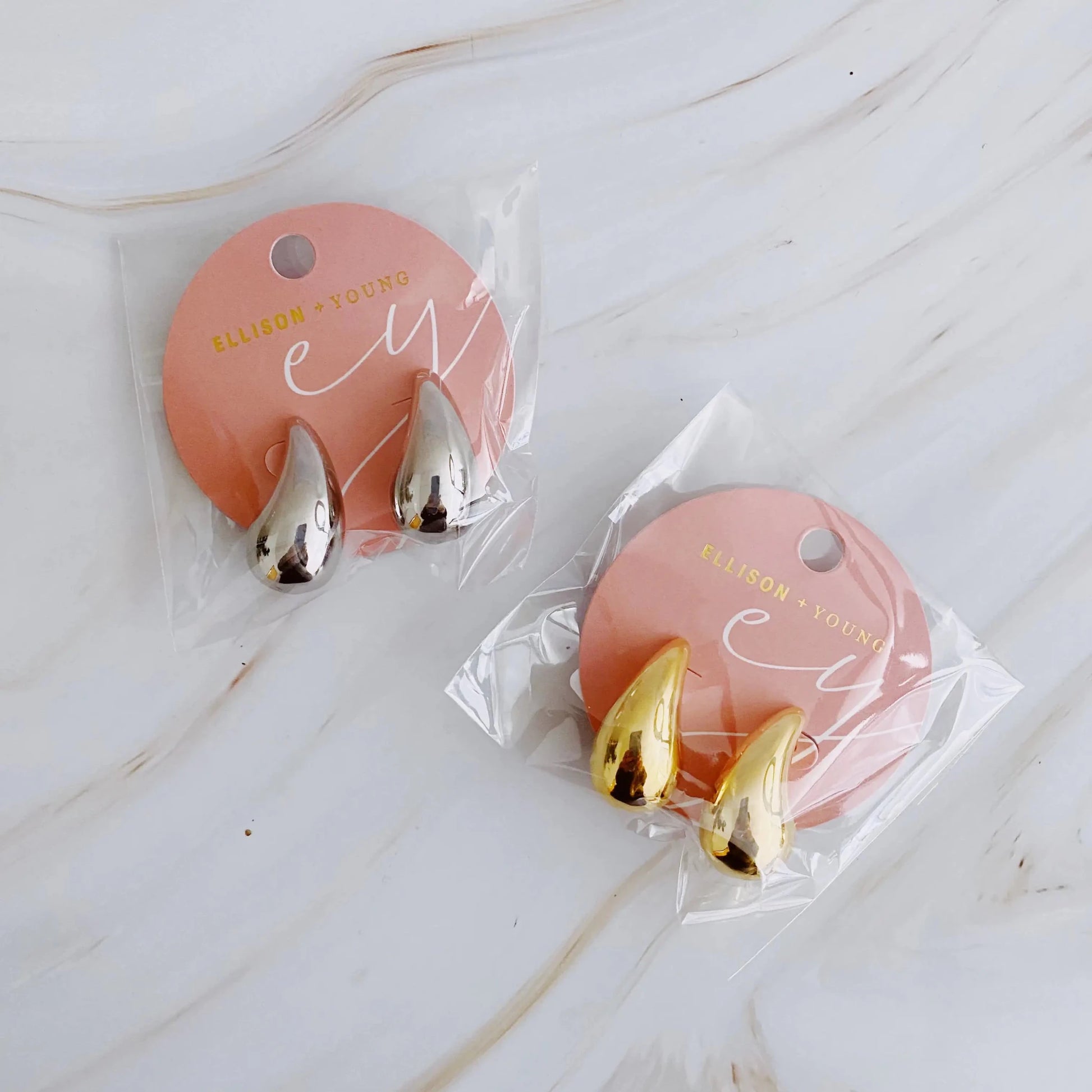 B2B Drop Earrings - Frosted Feminine