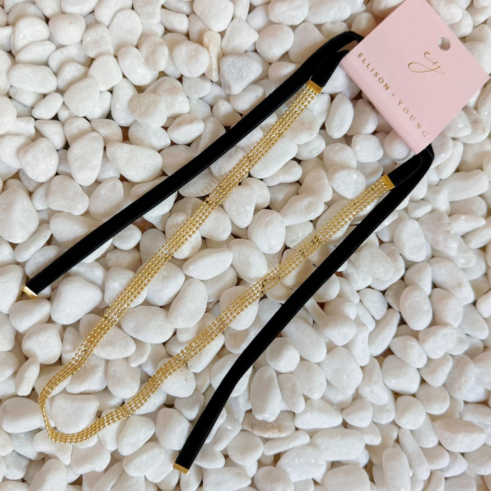 Bound 2 Beaded Choker - Frosted Feminine