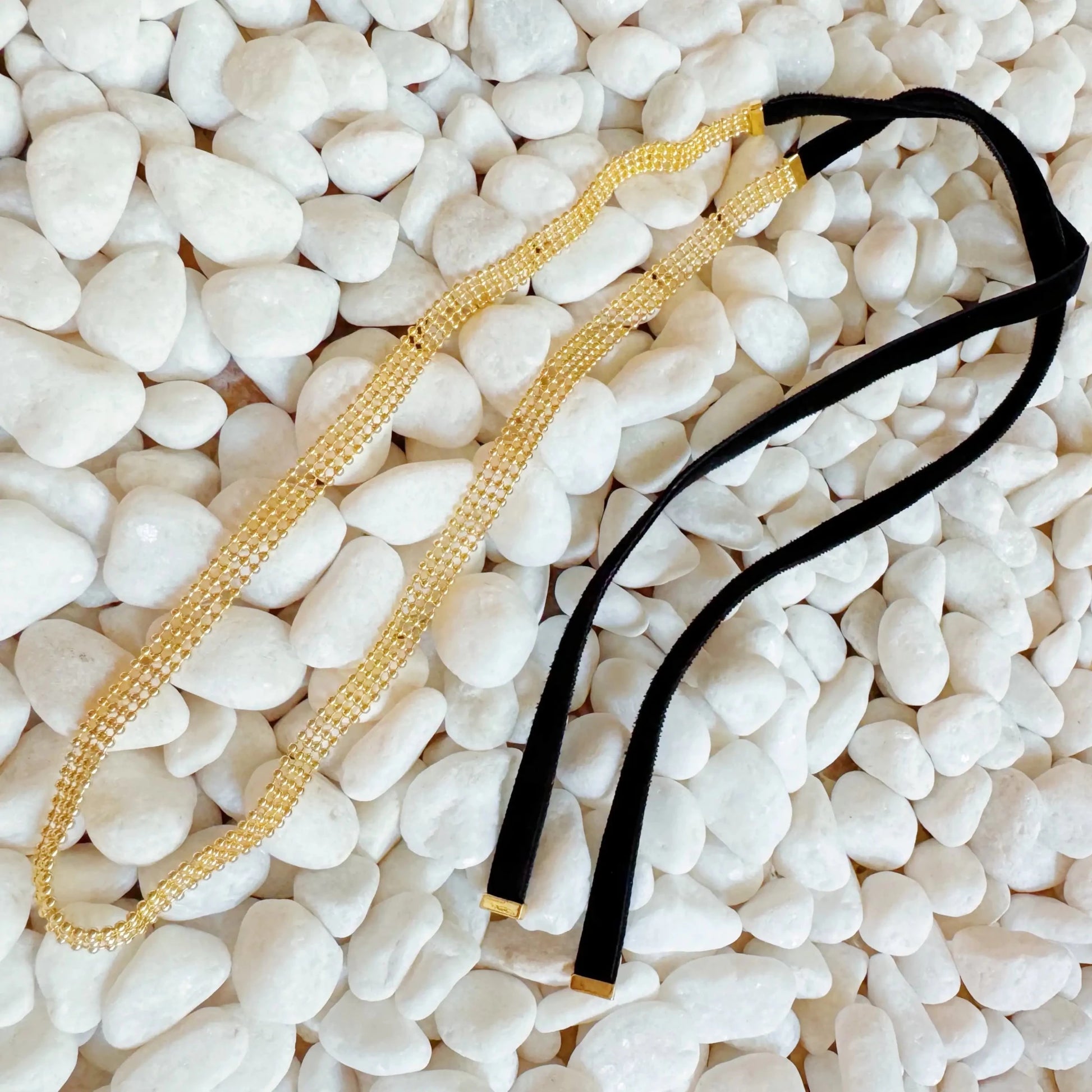 Bound 2 Beaded Choker - Frosted Feminine