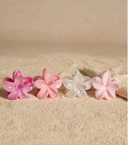 Copacabana Mini Claw Clips - Frosted Feminine