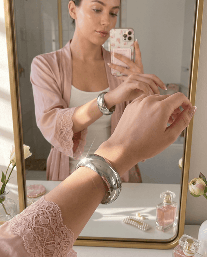 Cuffing Season Cuff Bracelet - Frosted Feminine