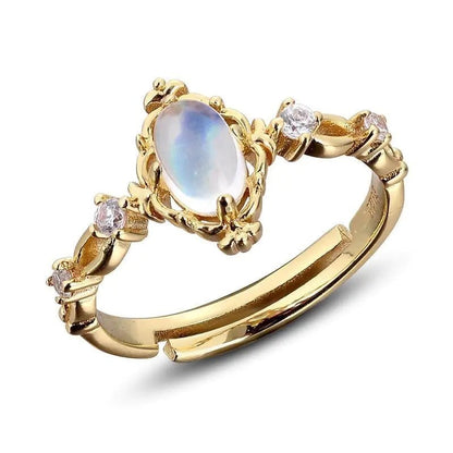 Golden Aura Ring - Frosted Feminine