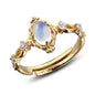 Golden Aura Ring - Frosted Feminine