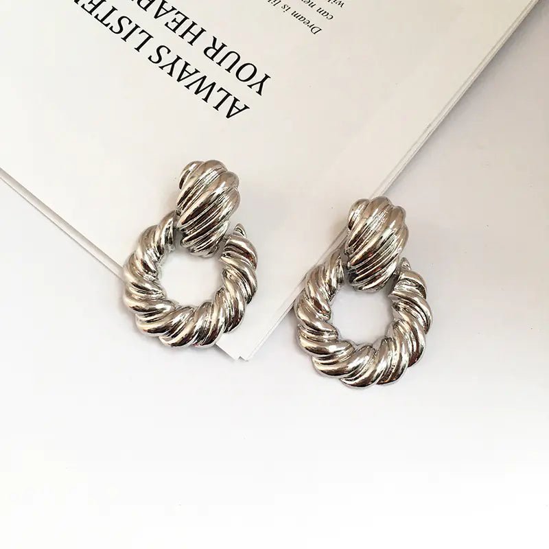 Honey Glaze Hoops - Frosted Feminine