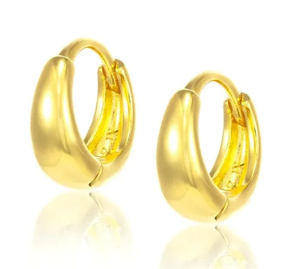 Golden Girl Gilded Hoops