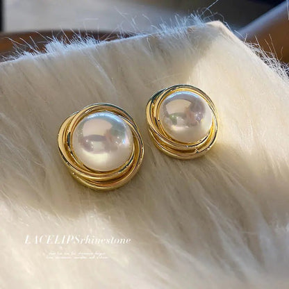 Modern Monroe Studs - Frosted Feminine