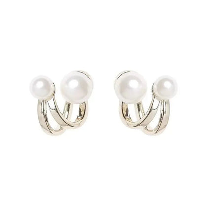 Office Siren Pearl Earrings - Frosted Feminine