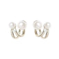 Office Siren Pearl Earrings - Frosted Feminine
