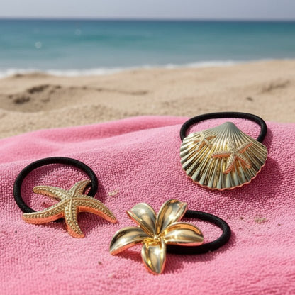 Palm Beach Babe Hair Ties - Frosted Feminine