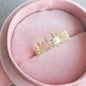 Princess Pearl Ring - Frosted Feminine