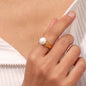 Serena Statement Ring - Frosted Feminine