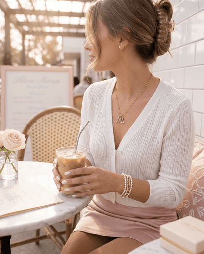 Signature Sprinkle Necklace - Frosted Feminine