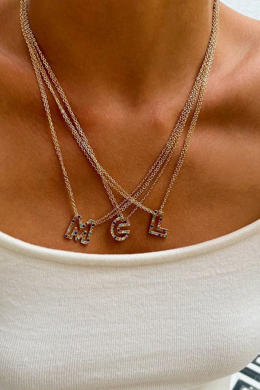 Signature Sprinkle Necklace - Frosted Feminine