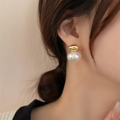 Soft Girl Pearl Studs - Frosted Feminine