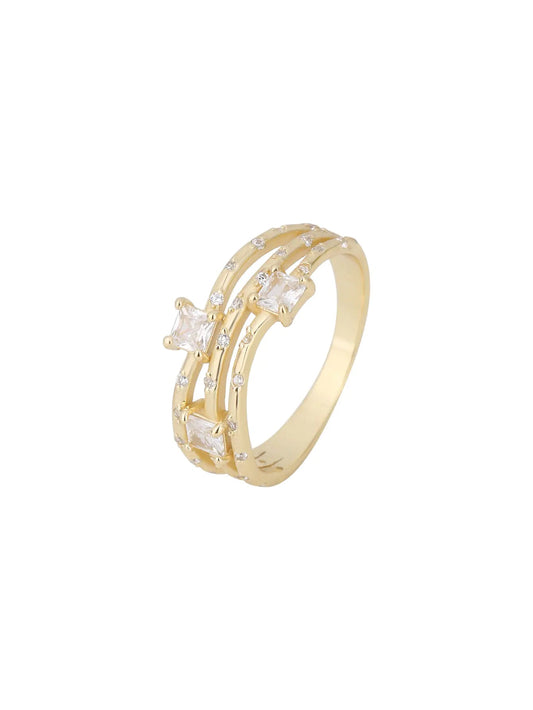 Sugar Rim Ring - Frosted Feminine