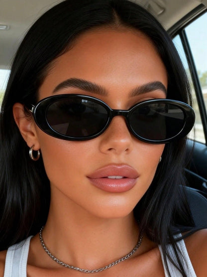 Sun Stunner Shades - Frosted Feminine