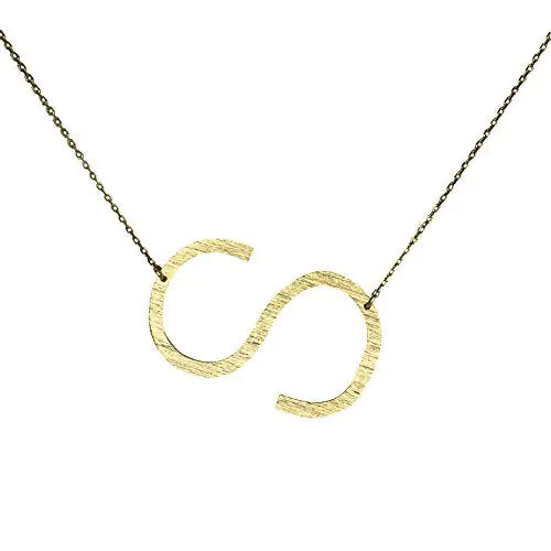 All Eyes on Me Monogram Collection Initial Necklace
