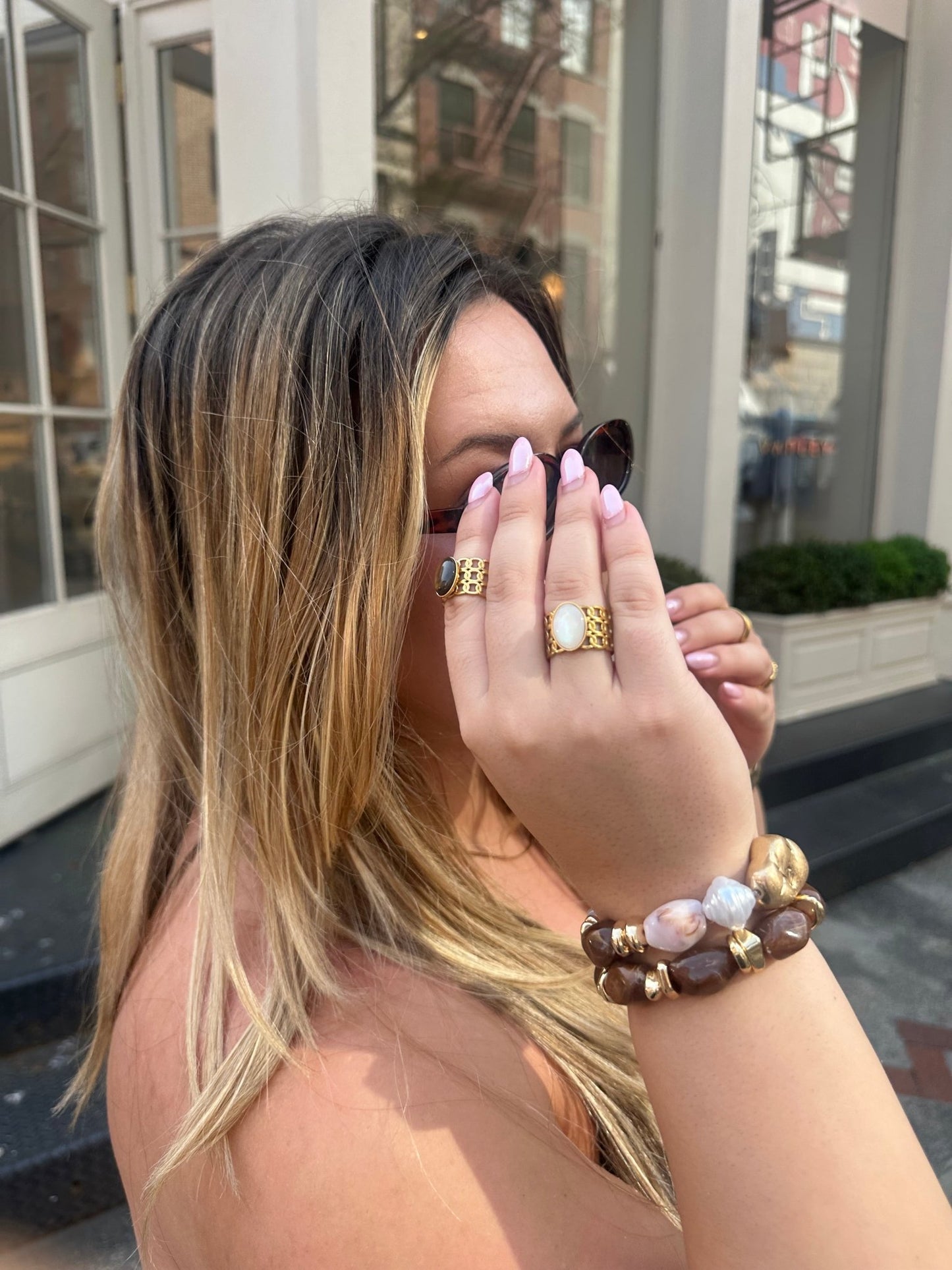 Toasted Treasure Rings - Frosted Feminine