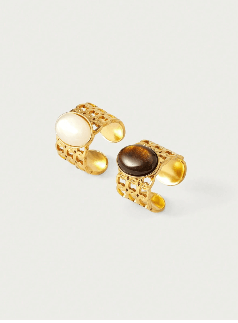 Toasted Treasure Rings - Frosted Feminine