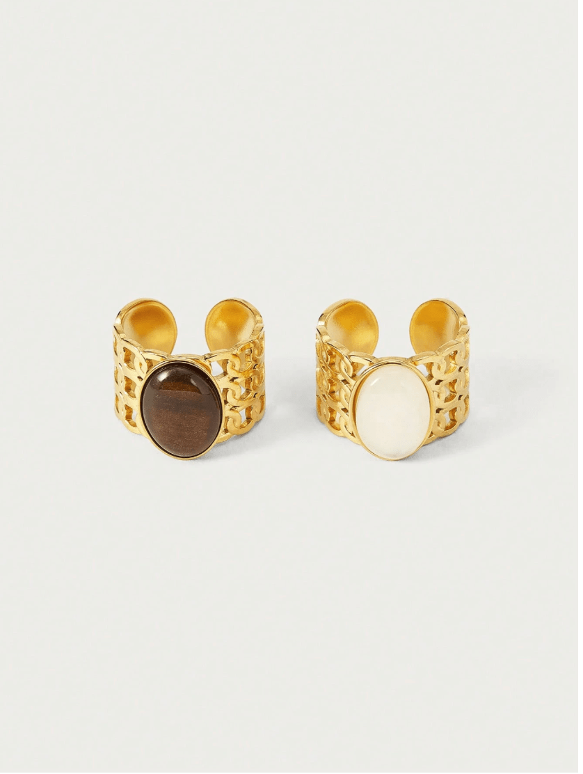 Toasted Treasure Rings - Frosted Feminine