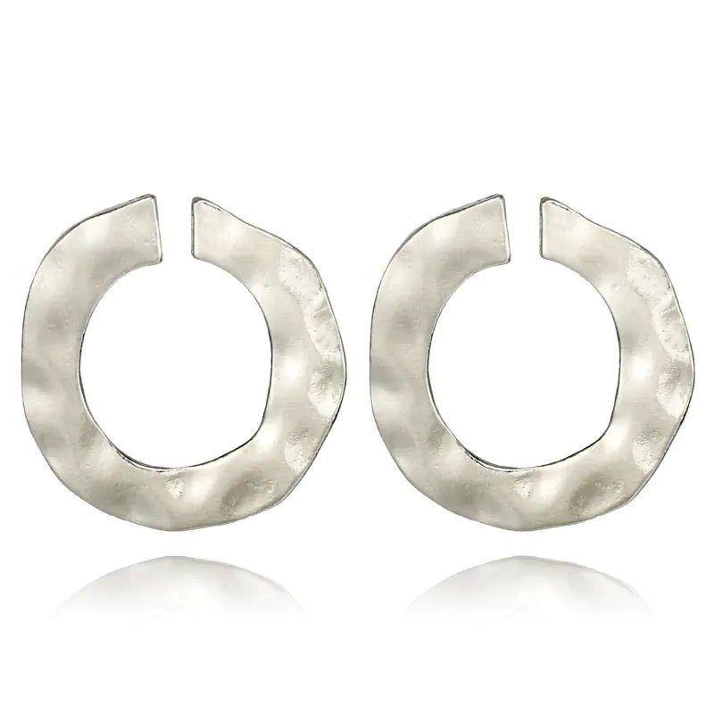 Trophy Wife Geometric Earrings - Frosted Feminine